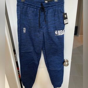 Men’s new NBA joggers blue with tags